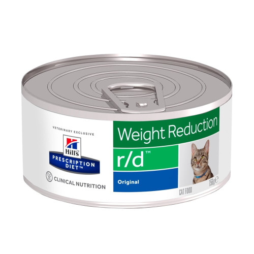 Консерва Hill's Prescription Diet Weight Reduction r/d для кошек с избыточным весом, 156 г Консерва Hill's Prescription Diet Weight Reduction r/d для кошек с избыточным весом, 156 г