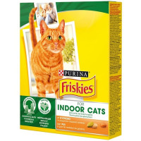 Сухий корм Purina Friskies Indoor Cat для домашніх котів, з куркою і овочами, 270 г Сухий корм Purina Friskies Indoor Cat для домашніх котів, з куркою і овочами, 270 г