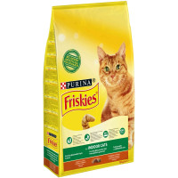 Сухой корм Purina Friskies Indoor Cat для кошек живущих в помещении, с курицей и овощами, 10 кг Сухой корм Purina Friskies Indoor Cat для кошек живущих в помещении, с курицей и овощами, 10 кг
