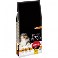 Сухой корм Purina Pro Plan Dog Medium Adult для собак средних пород, с курицей, 14+2.5 кг Сухой корм Purina Pro Plan Dog Medium Adult для собак средних пород, с курицей, 14+2.5 кг