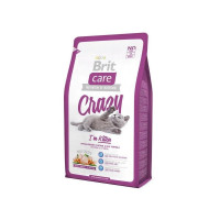Сухий корм Brit Care Cat Crazy I am Kitten, для кошенят (1-12 місяців), 2 кг Сухий корм Brit Care Cat Crazy I am Kitten, для кошенят (1-12 місяців), 2 кг