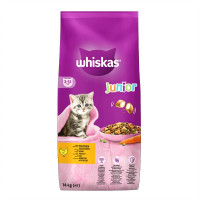Сухой корм Whiskas для котят, с курицей, 14 кг Сухой корм Whiskas для котят, с курицей, 14 кг