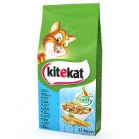 Сухой корм Kitekat для кошек, рыба с овощами, 12 кг Сухой корм Kitekat для кошек, рыба с овощами, 12 кг