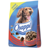 Сухий корм Chappi для дорослих собак, з яловичиною, птицею і овочами, 500 г Сухий корм Chappi для дорослих собак, з яловичиною, птицею і овочами, 500 г