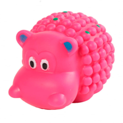 Игрушка мяч бегемот Fox для собак, резина, 6×8 см
