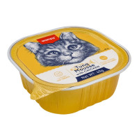 Влажный корм Wanpy Tuna & Chicken для котов, тунец с курцей, мусс, 40 г Влажный корм Wanpy Tuna & Chicken для котов, тунец с курцей, мусс, 40 г