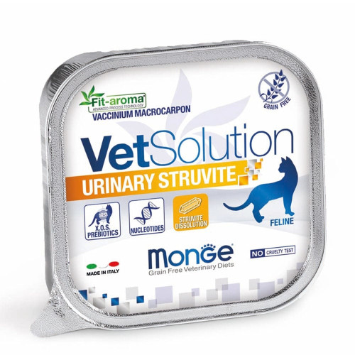 Вологий корм Вологий корм Monge VetSolution Renal oxalate feline для котів із нирковою недостатністю, паштет, 100 г