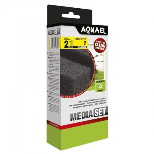 Губка AQUA EL Media Set Standard для FAN-2 Plus, 2 шт Губка AQUA EL Media Set Standard для FAN-2 Plus, 2 шт