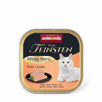 Консерви Animonda Vom Feinsten паштет для котів, з індичкою і лососем, 100 г Консерви Animonda Vom Feinsten паштет для котів, з індичкою і лососем, 100 г