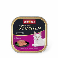 Консервы Animonda Vom Feinsten паштет для котят, с ягнятиной, 100 г Консервы Animonda Vom Feinsten паштет для котят, с ягнятиной, 100 г
