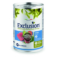 Консерви Exclusion Adult Tuna для дорослих собак усіх порід, з тунцем, 400 г Консерви Exclusion Adult Tuna для дорослих собак усіх порід, з тунцем, 400 г