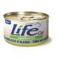Консерви LifeCat Tuna With Alaska Pollock для дорослих котів, тунець та тріска, 85 г
