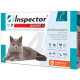 Капли на холку Inspector Quadro K противопаразитарные, для кошек от 4 до 8 кг, цена за 1 пипетку