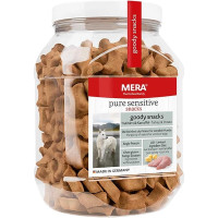 Лакомство Mera Good Snacks Pure Sensitive Truthahn&Kartoffel снеки для чувствительных собак, с индейкой и картофелем, 600 г Лакомство Mera Good Snacks Pure Sensitive Truthahn&Kartoffel снеки для чувствительных собак, с индейкой и картофелем, 600 г