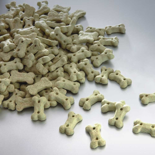 Ласощі MERA Puppy Knochen Mint для цуценят, м'ятні кісточки, 2.2 см, 10 кг