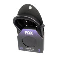 Поводок-рулетка Fox для собак до 20 кг, чорна, 3 м