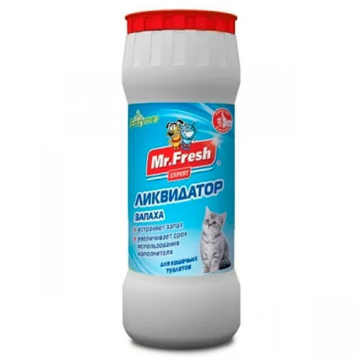 Порошок Mr.Fresh Expert 2в1 ликвидатор запахов, для кошачьих туалетов, 500 г