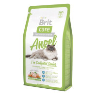 Сухой корм Brit Care Cat Angel I am Delighted Senior, для пожилых кошек, 2 кг Сухой корм Brit Care Cat Angel I am Delighted Senior, для пожилых кошек, 2 кг