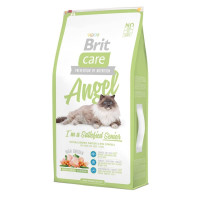 Сухий корм Brit Care Cat Angel I am Delighted Senior, для літніх кішок, 7 кг Сухий корм Brit Care Cat Angel I am Delighted Senior, для літніх кішок, 7 кг