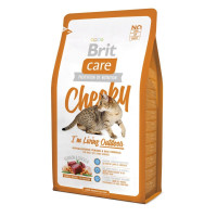Сухой корм Brit Care Cat Cheeky I am Living Outdoor, для кошек живущих на улице, 2 кг Сухой корм Brit Care Cat Cheeky I am Living Outdoor, для кошек живущих на улице, 2 кг