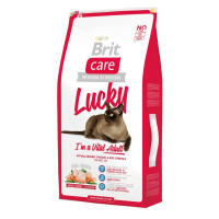 Сухий корм Brit Care Cat Lucky I am Vital Adult, для дорослих котів, 7 кг Сухий корм Brit Care Cat Lucky I am Vital Adult, для дорослих котів, 7 кг