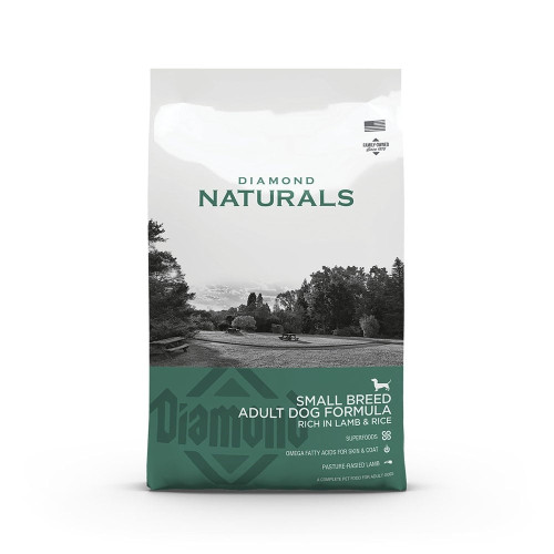 Сухой корм Diamond Naturals Dog Small Breed Lamb&Rice для взрослых собак мелких пород, ягнят с рисом, 7.5 кг