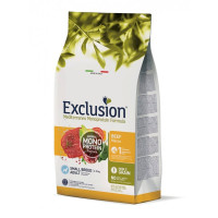 Сухой корм Exclusion Adult Beef Small Breed для взрослых собак мелких пород, с говядиной, 2 кг