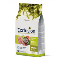 Сухой корм Exclusion Adult Chicken Small Breed для взрослых собак мелких пород, с курицей, 7 кг Сухой корм Exclusion Adult Chicken Small Breed для взрослых собак мелких пород, с курицей, 7 кг