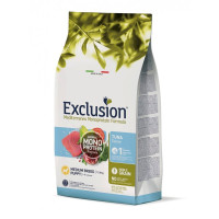 Сухой корм Exclusion Puppy Tuna Medium Breed для щенков средних пород, с тунцом, 12 кг Сухой корм Exclusion Puppy Tuna Medium Breed для щенков средних пород, с тунцом, 12 кг