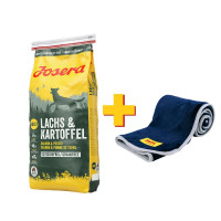 Сухой корм Josera Adult Lachs & Kartoffel для взрослых и активных собак, с лососем и картофелем, 15 кг, плед в подарок Сухой корм Josera Adult Lachs & Kartoffel для взрослых и активных собак, с лососем и картофелем, 15 кг, плед в подарок