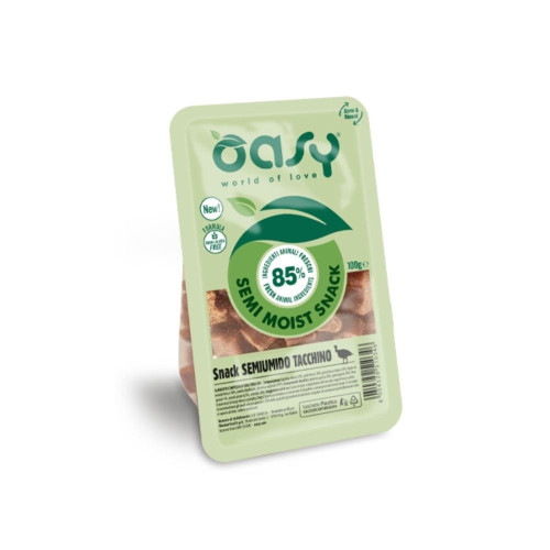 Лакомство Oasy Dog Natural Snacks для собак всех возрастов и пород, индейка, 100 г