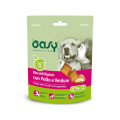 Лакомство Oasy Dog Treats для взрослых собак, курица и овощи, 80 г