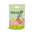 Ласощі Oasy Cat Treats для котів усіх вікових груп, лосось, 60 г