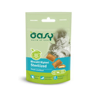 Ласощі Oasy Cat Treats для стерилізованих котів, курка, 60 г Ласощі Oasy Cat Treats для стерилізованих котів, курка, 60 г