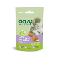 Ласощі Oasy Cat Treats для кошенят, курка, 60 г