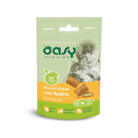 Ласощі Oasy Cat Treats для котів усіх вікових груп, качка, 60 г Ласощі Oasy Cat Treats для котів усіх вікових груп, качка, 60 г