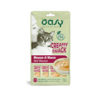Ласощі Oasy Cat Сreamy для котів усіх вікових груп, яловичина, 4 × 15 г Ласощі Oasy Cat Сreamy для котів усіх вікових груп, яловичина, 4 × 15 г