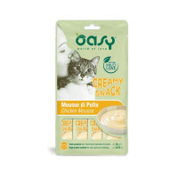 Ласощі Oasy Cat Сreamy для котів усіх вікових груп, курка, 4 × 15 г Ласощі Oasy Cat Сreamy для котів усіх вікових груп, курка, 4 × 15 г