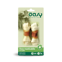 Лакомство Oasy Dog Chewy Bone M для взрослых собак средних пород, курица, 56 г Лакомство Oasy Dog Chewy Bone M для взрослых собак средних пород, курица, 56 г