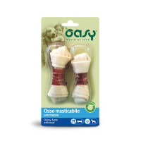 Ласощі Oasy Dog Chewy Bone M для дорослих собак середніх порід, яловичина, 54 г Ласощі Oasy Dog Chewy Bone M для дорослих собак середніх порід, яловичина, 54 г