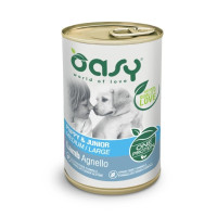 Вологий корм Oasy Dog Wet OAP Puppy & Junior Medium/Large для цуценять середніх та великих порід, ягня, 400 г Вологий корм Oasy Dog Wet OAP Puppy & Junior Medium/Large для цуценять середніх та великих порід, ягня, 400 г