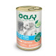 Влажный корм Oasy Dog Wet OAP Puppy & Junior Medium/Large для щенков средних и крупных пород, лосось, 400 г
