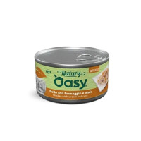 Вологий корм Oasy Dog Wet Natury для собак, курка з сиром, 150 г Вологий корм Oasy Dog Wet Natury для собак, курка з сиром, 150 г