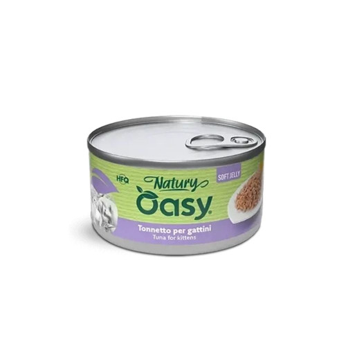 Влажный корм Oasy Cat Wet Natury Kitten для котят, тунец, 85 г Влажный корм Oasy Cat Wet Natury Kitten для котят, тунец, 85 г