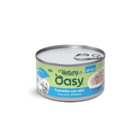 Вологий корм Oasy Cat Wet Natury для дорослих котів, тунець з мальком, 85 г Вологий корм Oasy Cat Wet Natury для дорослих котів, тунець з мальком, 85 г