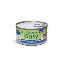 Вологий корм Oasy Cat Wet Natury для дорослих котів, тунець з сардинами, 85 г Вологий корм Oasy Cat Wet Natury для дорослих котів, тунець з сардинами, 85 г