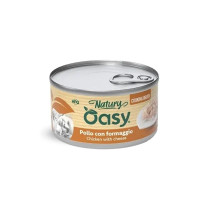 Вологий корм Oasy Cat Wet Natury для дорослих котів, курка з сиром, 85 г Вологий корм Oasy Cat Wet Natury для дорослих котів, курка з сиром, 85 г