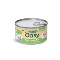 Вологий корм Oasy Cat Wet Natury для дорослих котів, курка з овочами, 85 г Вологий корм Oasy Cat Wet Natury для дорослих котів, курка з овочами, 85 г