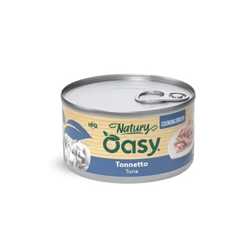 Вологий корм Oasy Cat Wet Natury для дорослих котів, тунець, 85 г