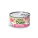 Влажный корм Oasy Cat Wet Natury для взрослых кошек, тунец с лососем, 85 г